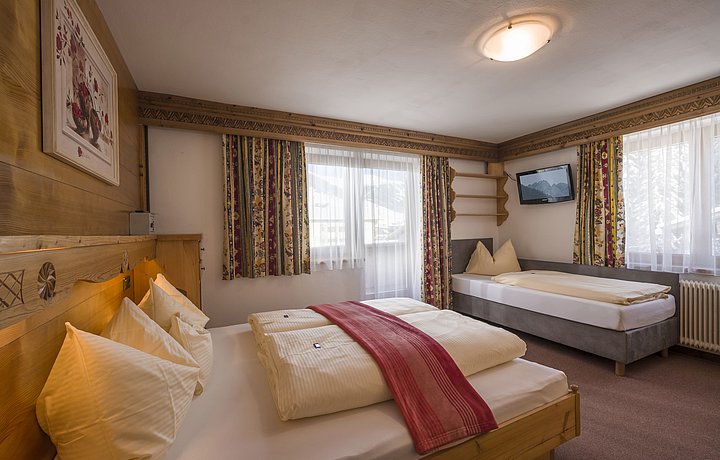 Schlafzimmer Appartement Arbiskogel