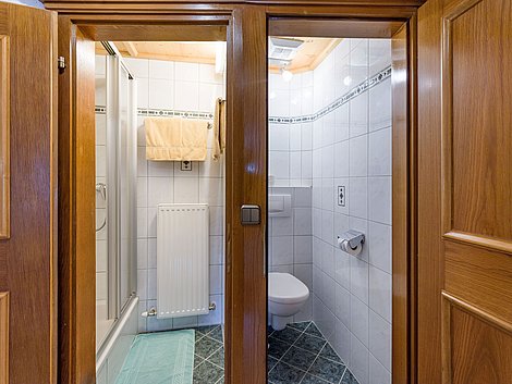 Dusche & WC Chalet Falschbach